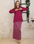 BAJU KURUNG KEDAH KRISLYN (FUCHSIA)